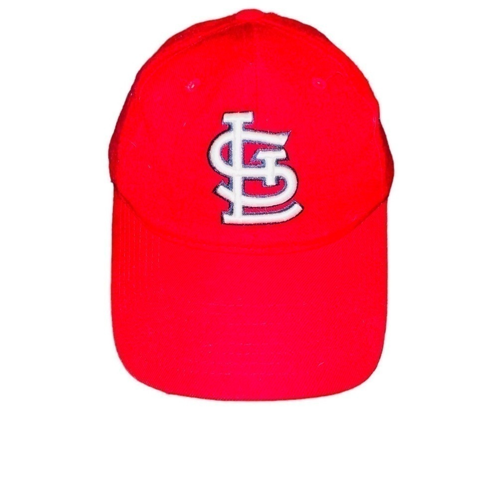 Vintage Made In USA St Louis Cardinals Wool Adjustable Baseball Cap OSFM - Picture 1 of 8